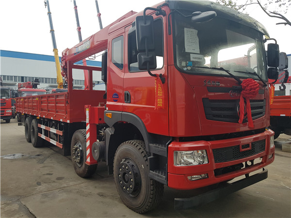 東風T5前四后八隨車吊-14噸/16噸徐工隨車吊