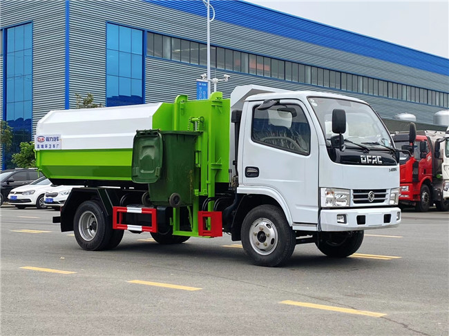 多利卡掛桶垃圾車國五